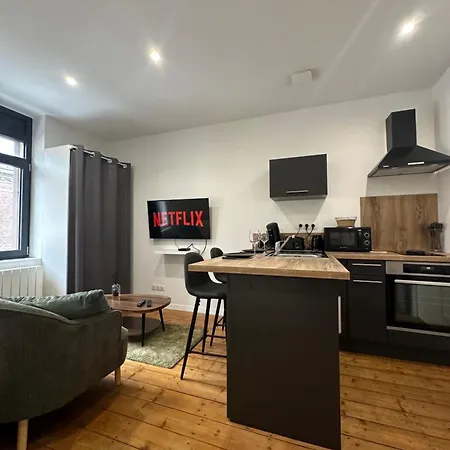 Immeuble St-pierre - Gare 10min - Hortillonnages 5min - Wifi - Tv Hd شقة *