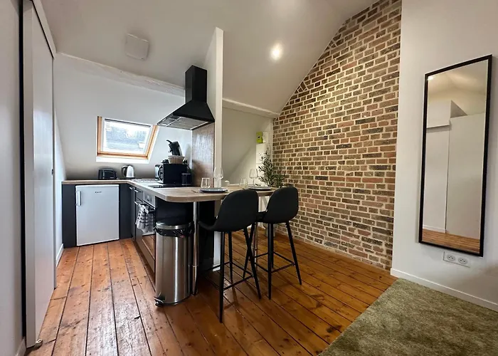 Appartement Immeuble St-pierre - Gare 10min - Hortillonnages 5min - Wifi - Tv Hd *