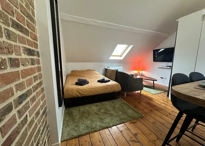 Appartement Immeuble St-pierre - Gare 10min - Hortillonnages 5min - Wifi - Tv Hd